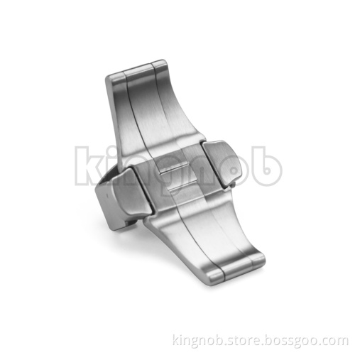 Steel Polish Brush PVD Deployment Folding Clasp For Panerai Watch Band Buckle 22mm